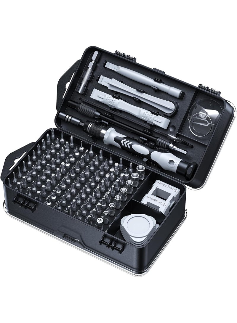 115 in 1 Precision Screwdriver Set Professional Magnetic Repair Tool Kit for Phone, Computer, Watch, Laptop, Xbox, Macbook, Game Console, Eyeglass, Electronic - Image 1
